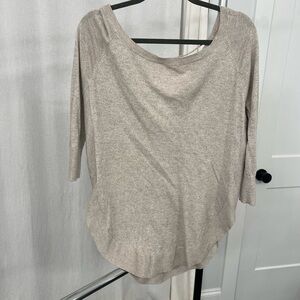 Cozy Beige Knit Sweater